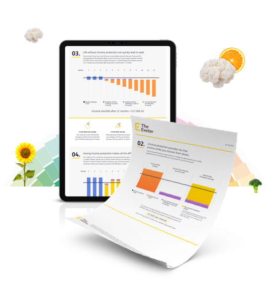 Income risk calculator.